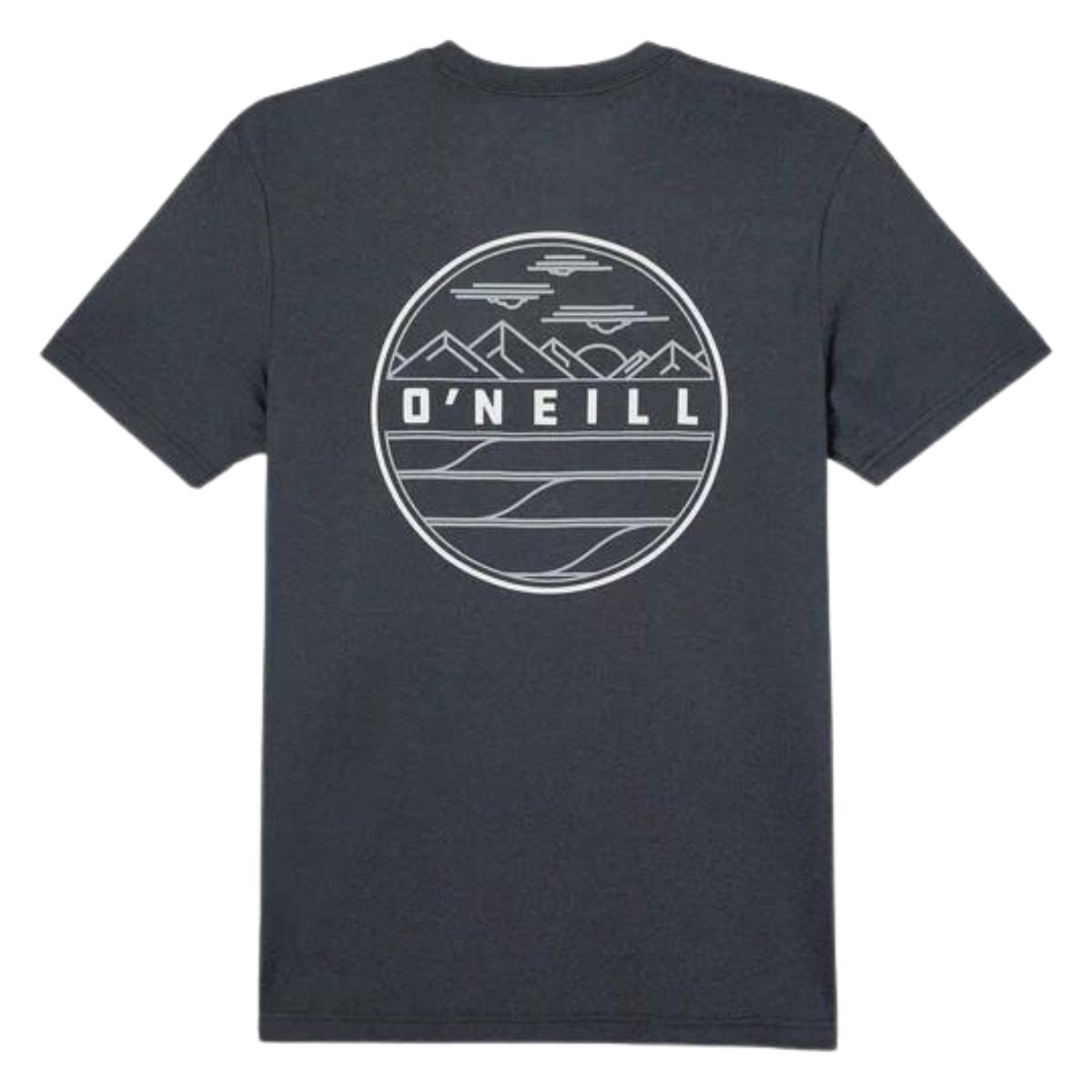 O'Neill TRVLR UPF Tee in Heather Black - BoardCo