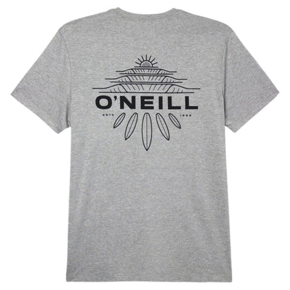 O'Neill TRVLR UPF Tee in Heather Grey - BoardCo
