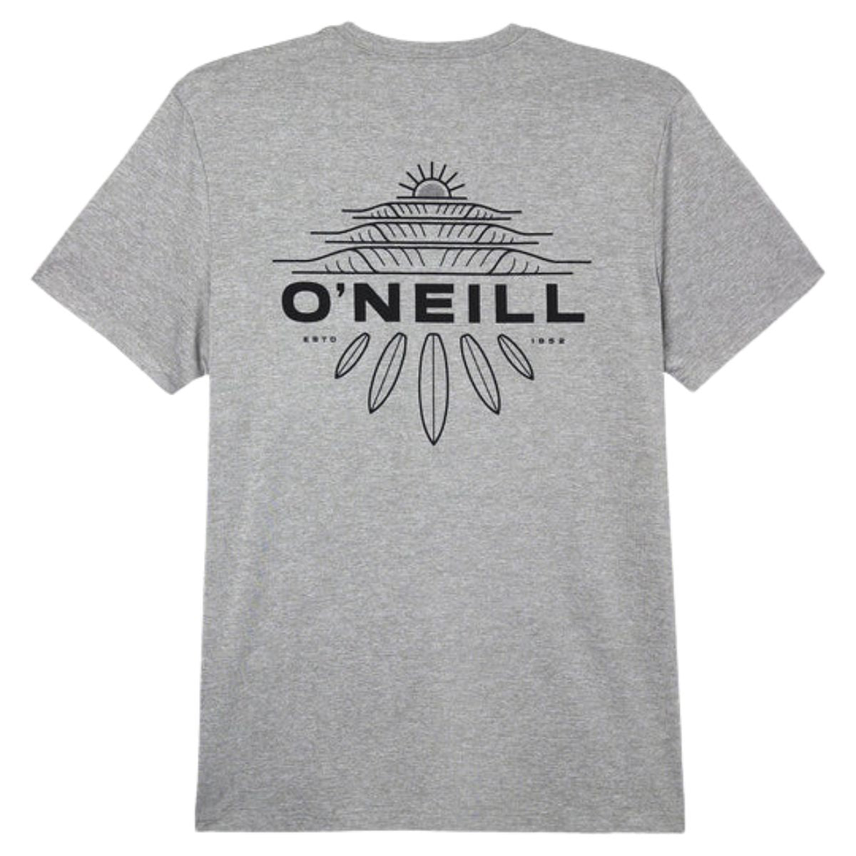 O'Neill TRVLR UPF Tee in Heather Grey - BoardCo