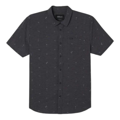 O'Neill TRVLR UPF Traverse Standard Shirt in Black - BoardCo