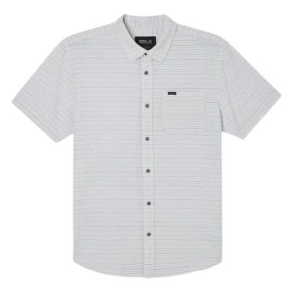 O'Neill TRVLR UPF Traverse Stripe Shirt in Fog - BoardCo