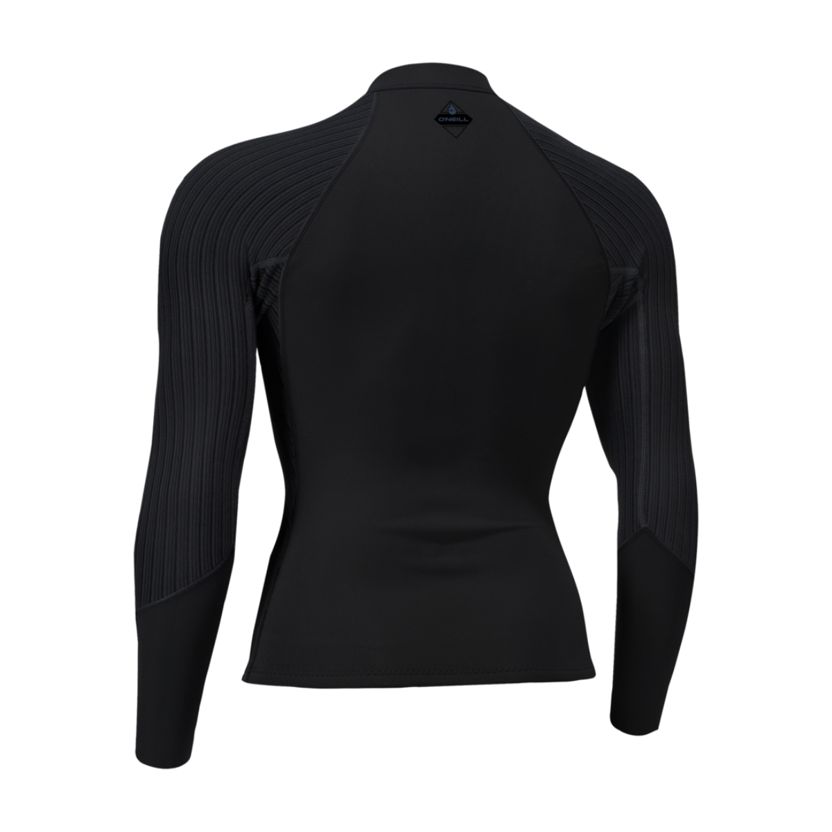 Oneill Womens Hyperfreak 2mm Front Zip Jacket in Black - BoardCo