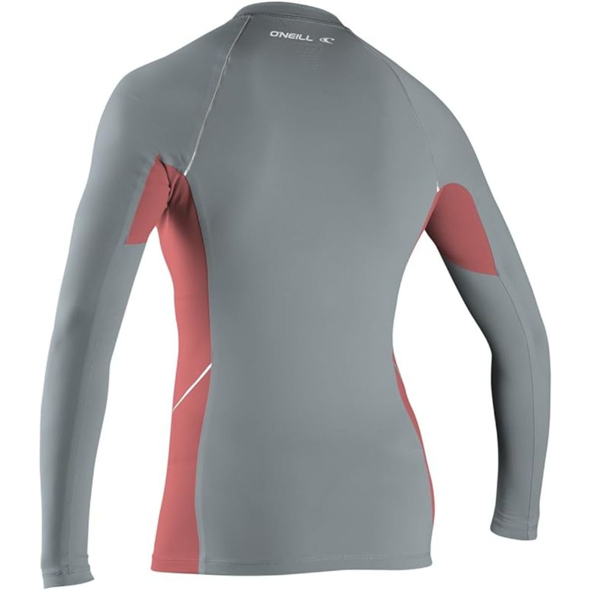 O'Neill Women's Skins Stitchless L/S Fullzip CORAL/GRAY - BoardCo