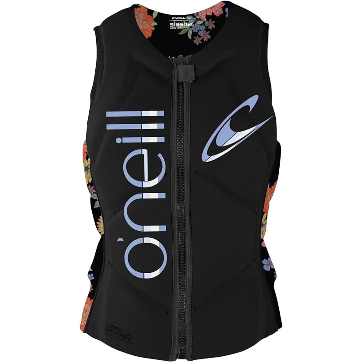 O'Neill Women's Slasher Comp in Black/Kali Floral - BoardCo