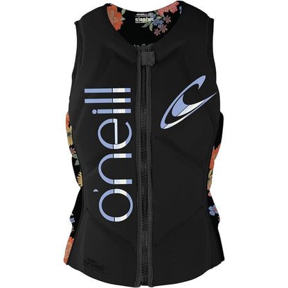 O'Neill Women's Slasher Comp in Black/Kali Floral - BoardCo