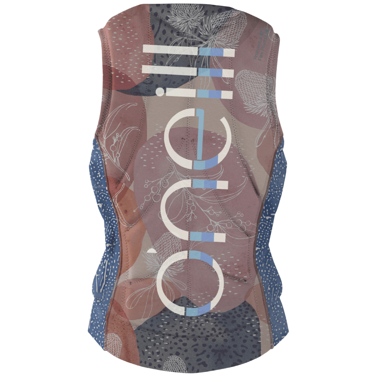 O'Neill Women's Slasher Comp Vest in Desert Bloom/Drift Blue - BoardCo