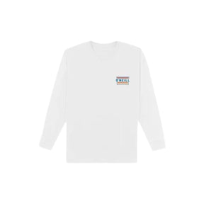 O'Neill Working Stiff Long Sleeve Tee in White - BoardCo