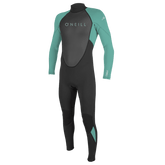 O'Neill Youth Reactor-2 3/2mm BZ Full Wetsuit in Black/Light Aqua - BoardCo