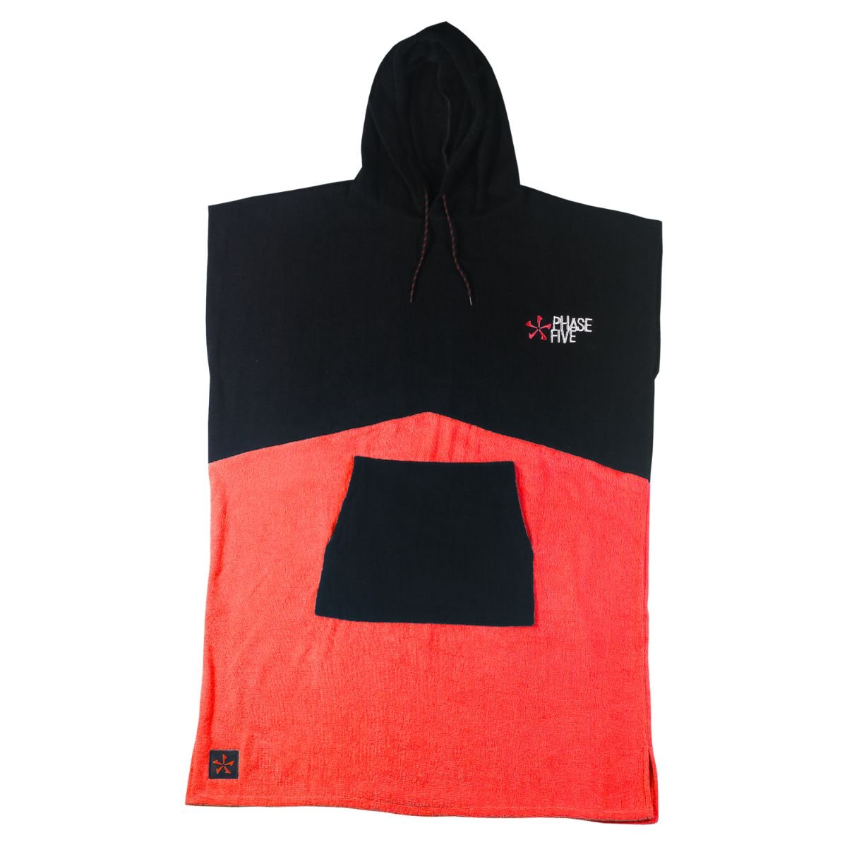 Phase 5 50/50 Hooded Towel in Red - BoardCo