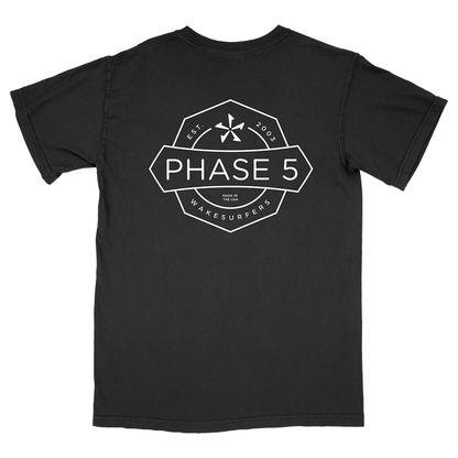 Phase 5 Banner Tee in Black - BoardCo