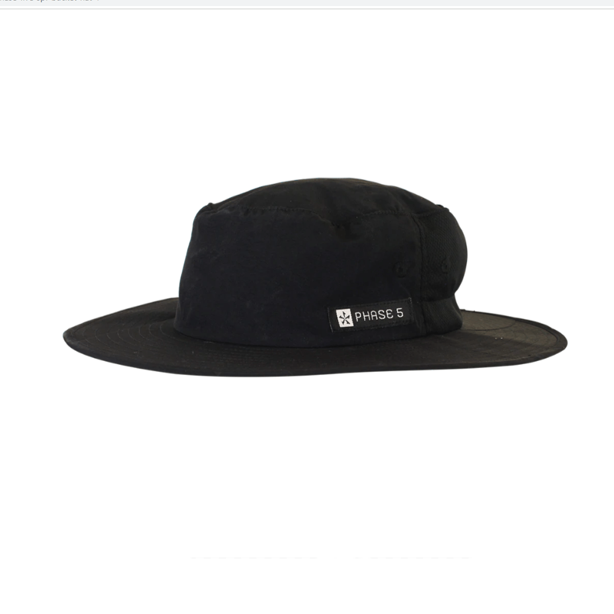Phase 5 Bucket Hat in Black - BoardCo