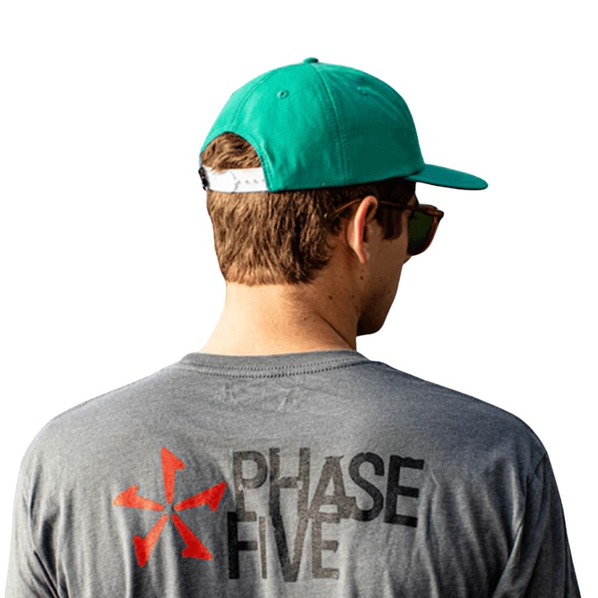 Phase 5 Captain Nylon Hat in Aqua - BoardCo