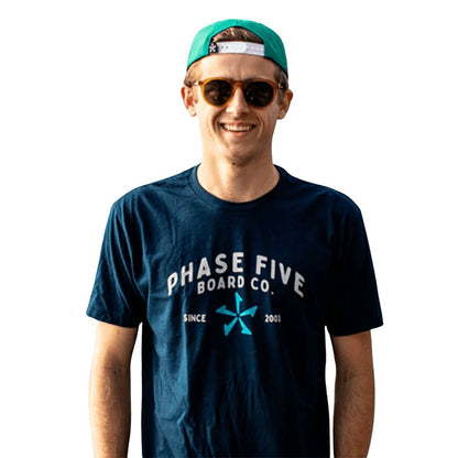 Phase 5 Captain Tee in Navy - BoardCo