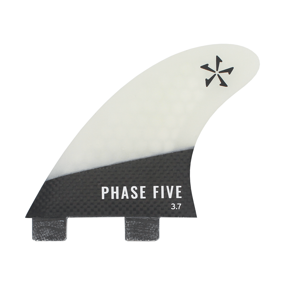 Phase 5 Carbon Twin Fin Set 3.7" - BoardCo