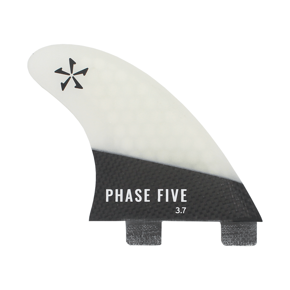 Phase 5 Carbon Twin Fin Set 3.7" - BoardCo