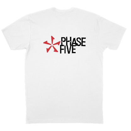 Phase 5 Classic Logo Tee in White - BoardCo