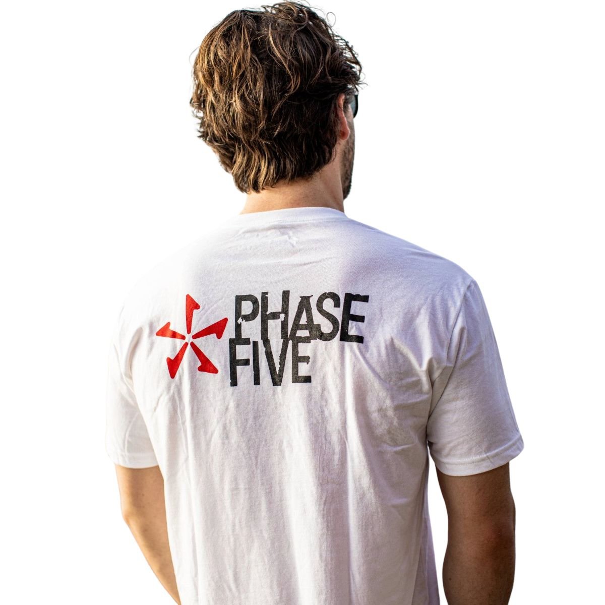 Phase 5 Classic Logo Tee in White - BoardCo