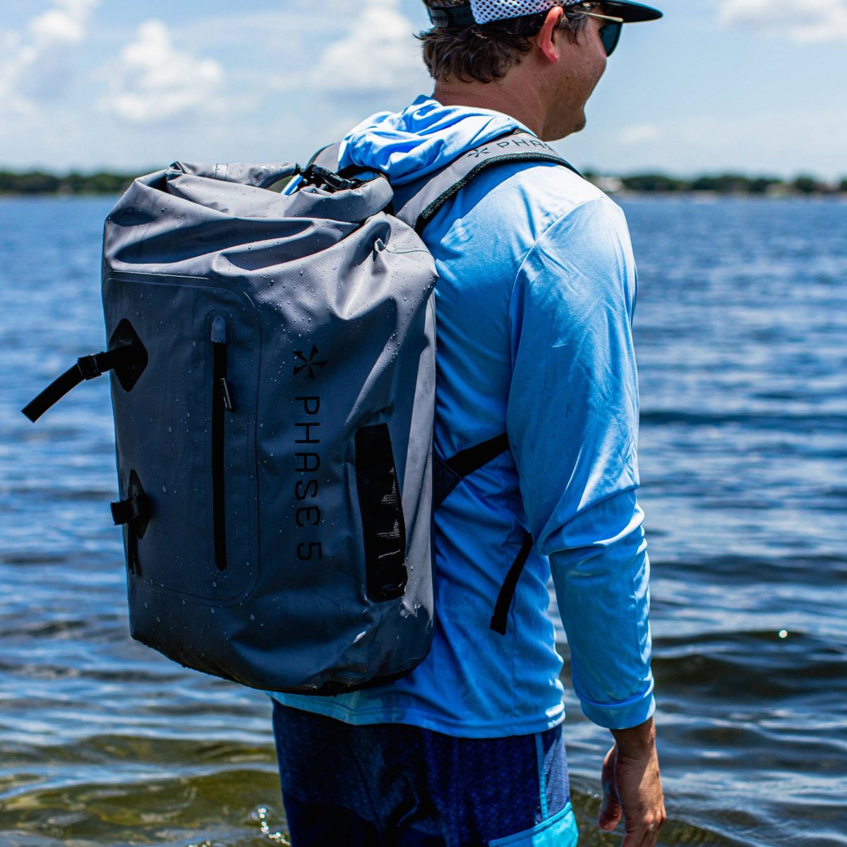 Phase 5 Dry Bag in Grey - BoardCo
