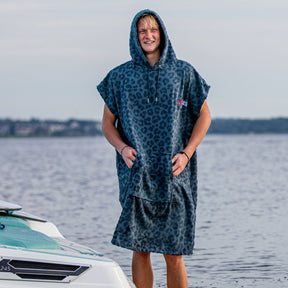 Phase 5 Hooded Towel in Cheetah - BoardCo