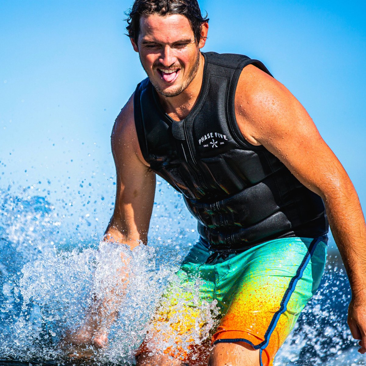 Phase 5 Men's Comp Wake Vest in Black 2024 - BoardCo