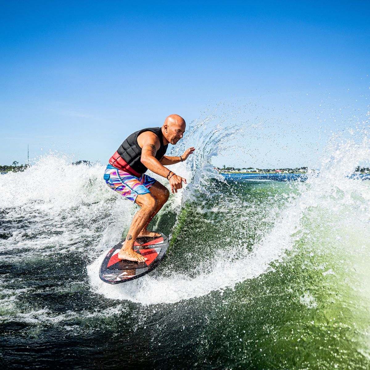 Wakesurf Rails Phase 5 Model X Wakesurf Board