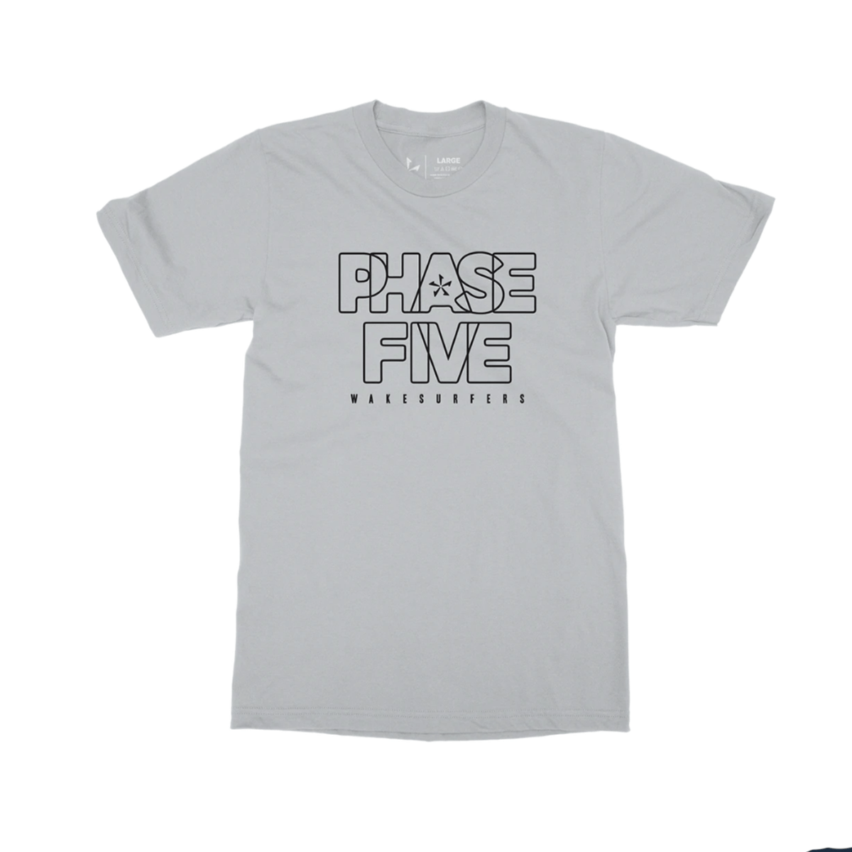Phase 5 Outline SS Tee in Grey - BoardCo