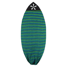 Phase 5 Wakesurf Board Sock in Lime/Blue - BoardCo