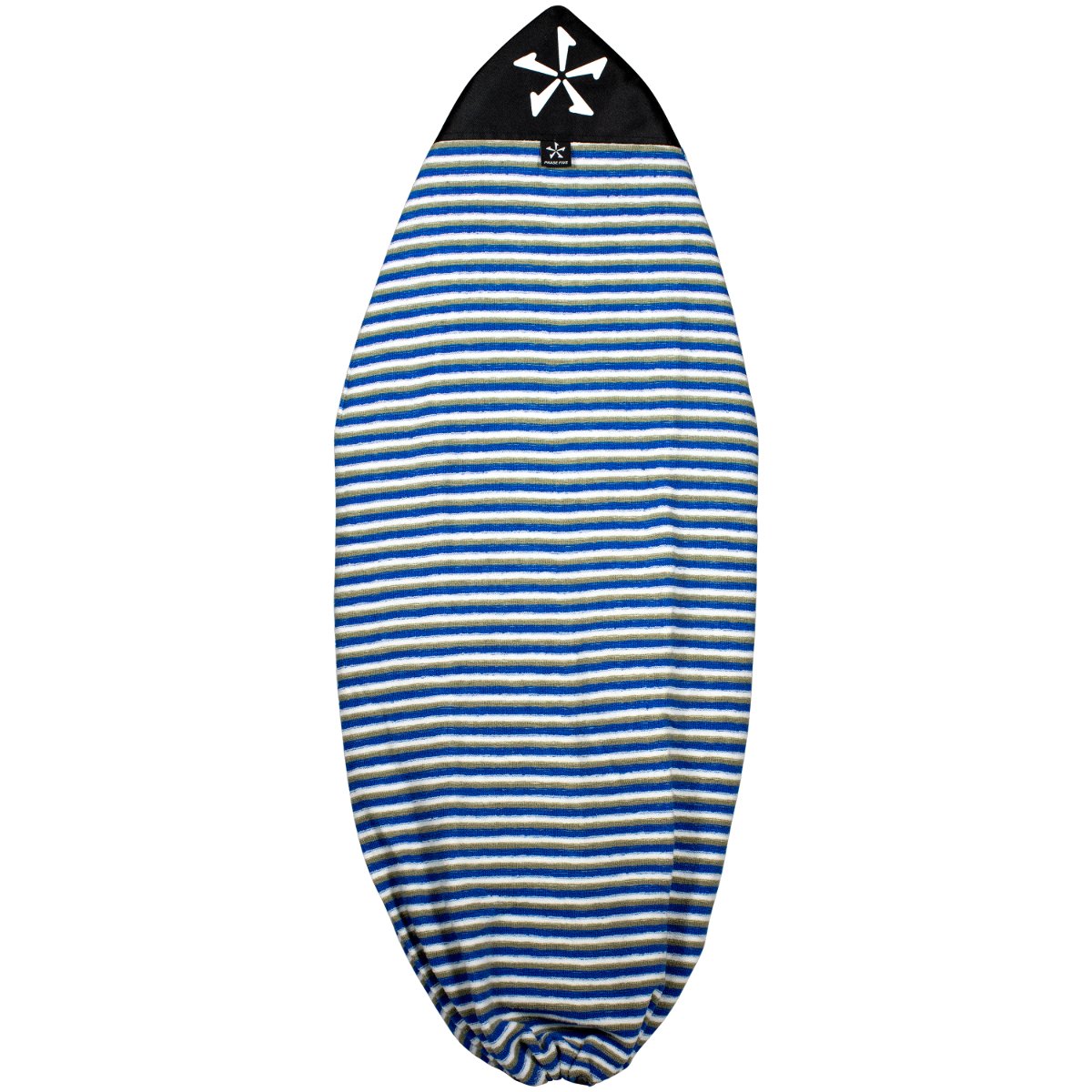 Phase 5 Wakesurf Board Sock in White/Blue - BoardCo