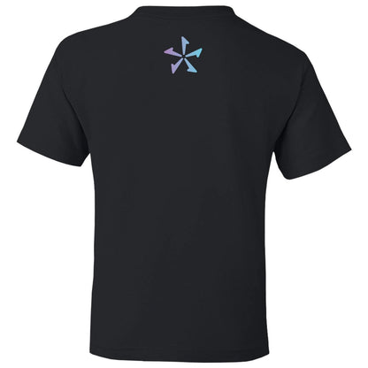 Phase 5 Youth Haze Tee in Black - BoardCo