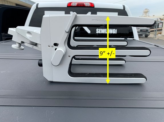 PTM Edge ClampForce Board Rack Cover, 9" (Pair) - BoardCo
