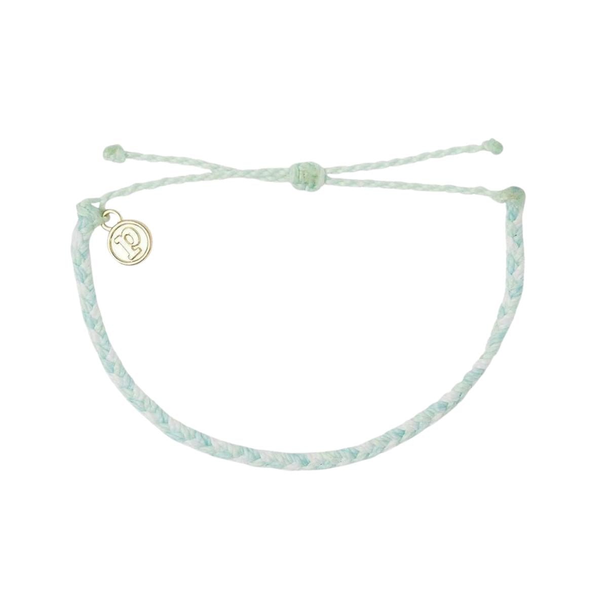 Pura Vida Mini Braided Bracelet in Cool Shoreline - BoardCo