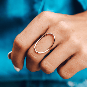 Pura Vida Oval Open Ring in Silver - BoardCo
