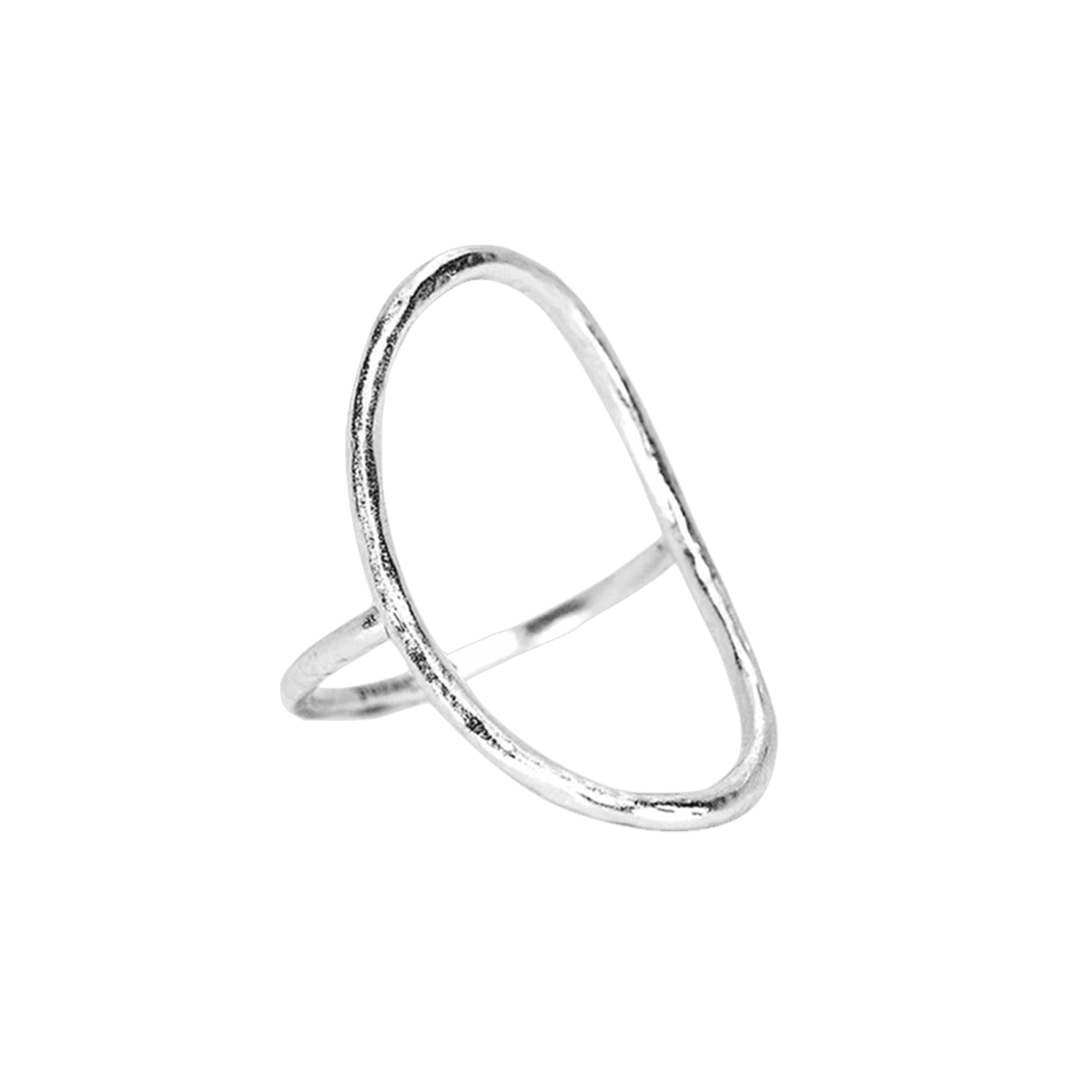 Pura Vida Oval Open Ring in Silver - BoardCo