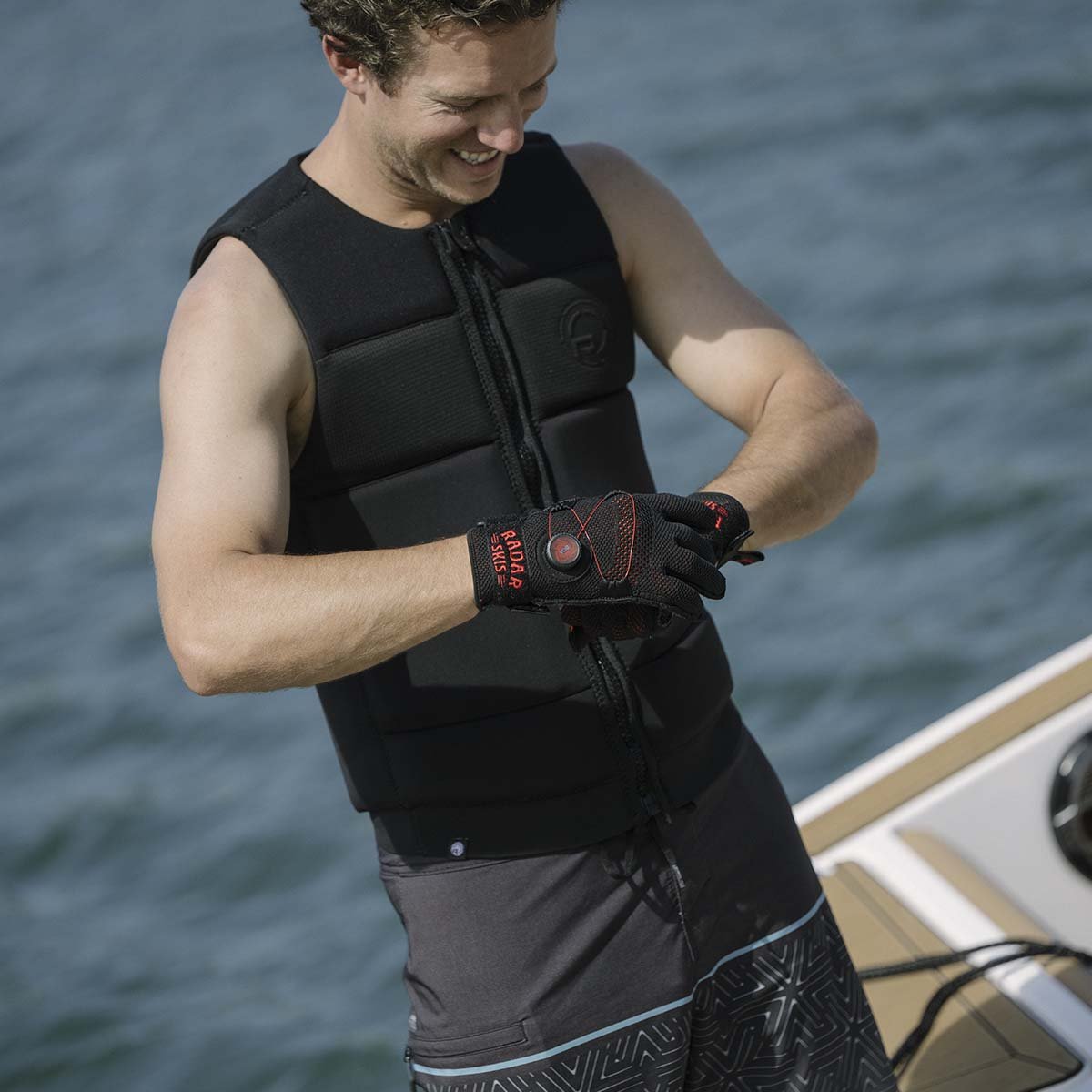 Radar AirKnit-K BOA Inside-Out Water Ski Glove - BoardCo