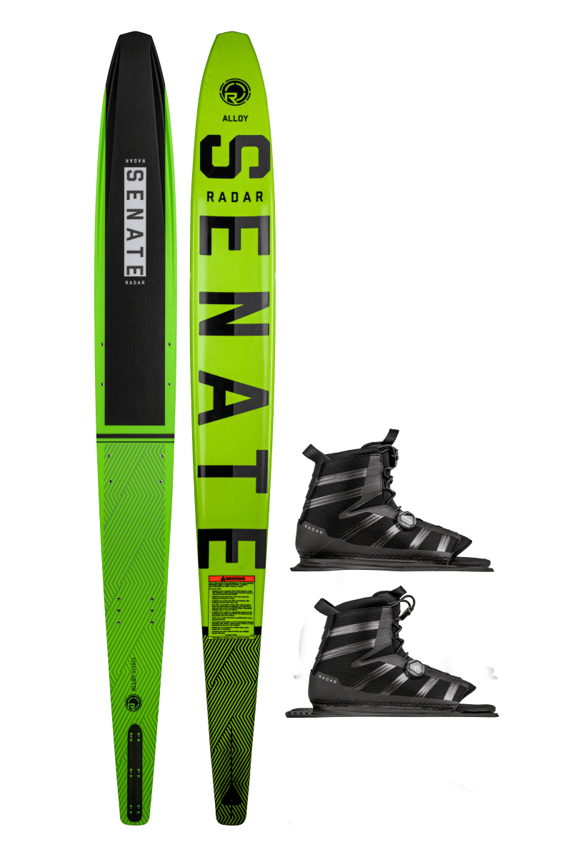 Radar Alloy Senate w/ Double Boa Vector Water Ski Package 2022 - BoardCo