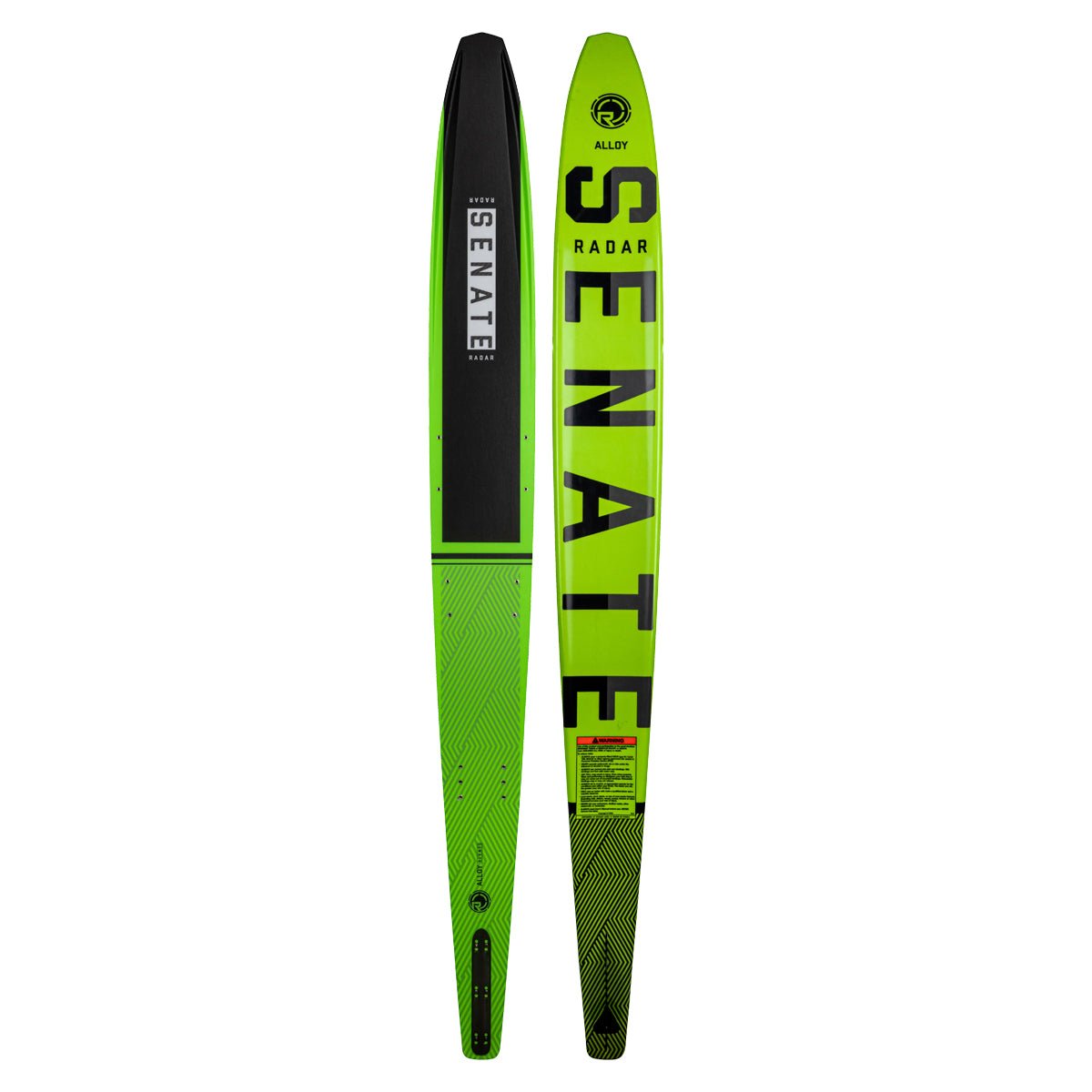 Radar Alloy Senate Water Ski in Orange Fade / Carbon 2018 - BoardCo