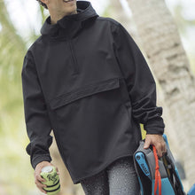 Radar Anorak Shell in Night Black - BoardCo