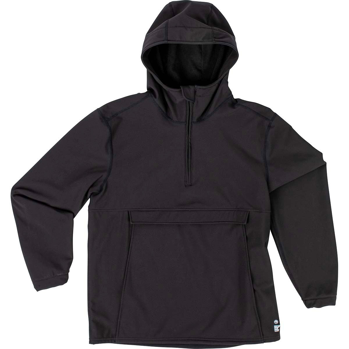 Radar Anorak Shell in Night Black - BoardCo