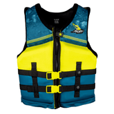 Radar Boy's TRA CGA Life Jacket in Volt/Deep Sea - BoardCo