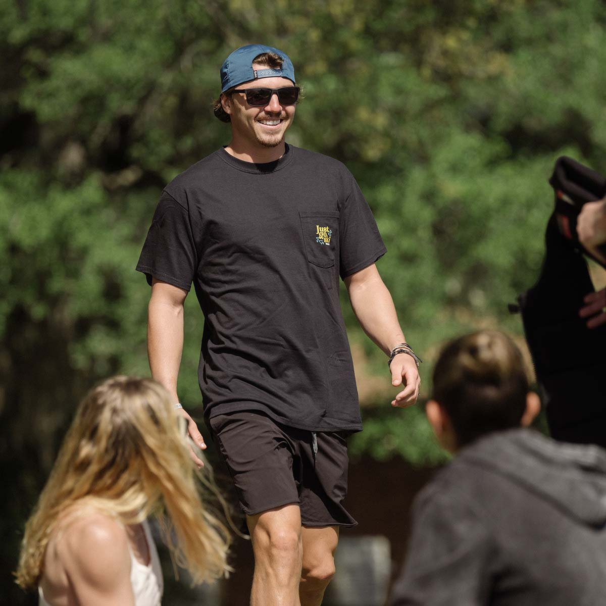 Radar Branded Just Go Ski Pocket Tee - BoardCo