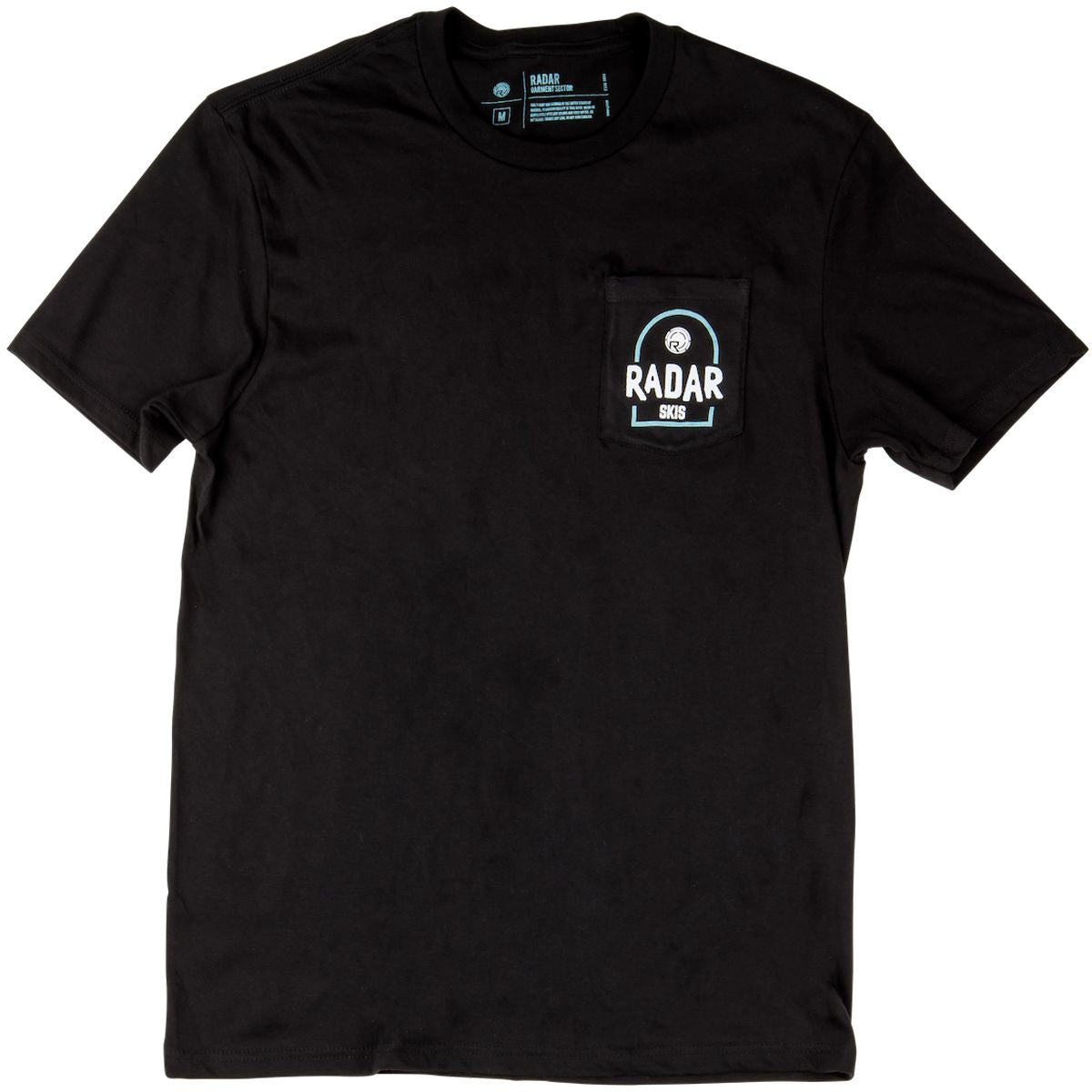 Radar Branded Pocket Tee in Black - BoardCo