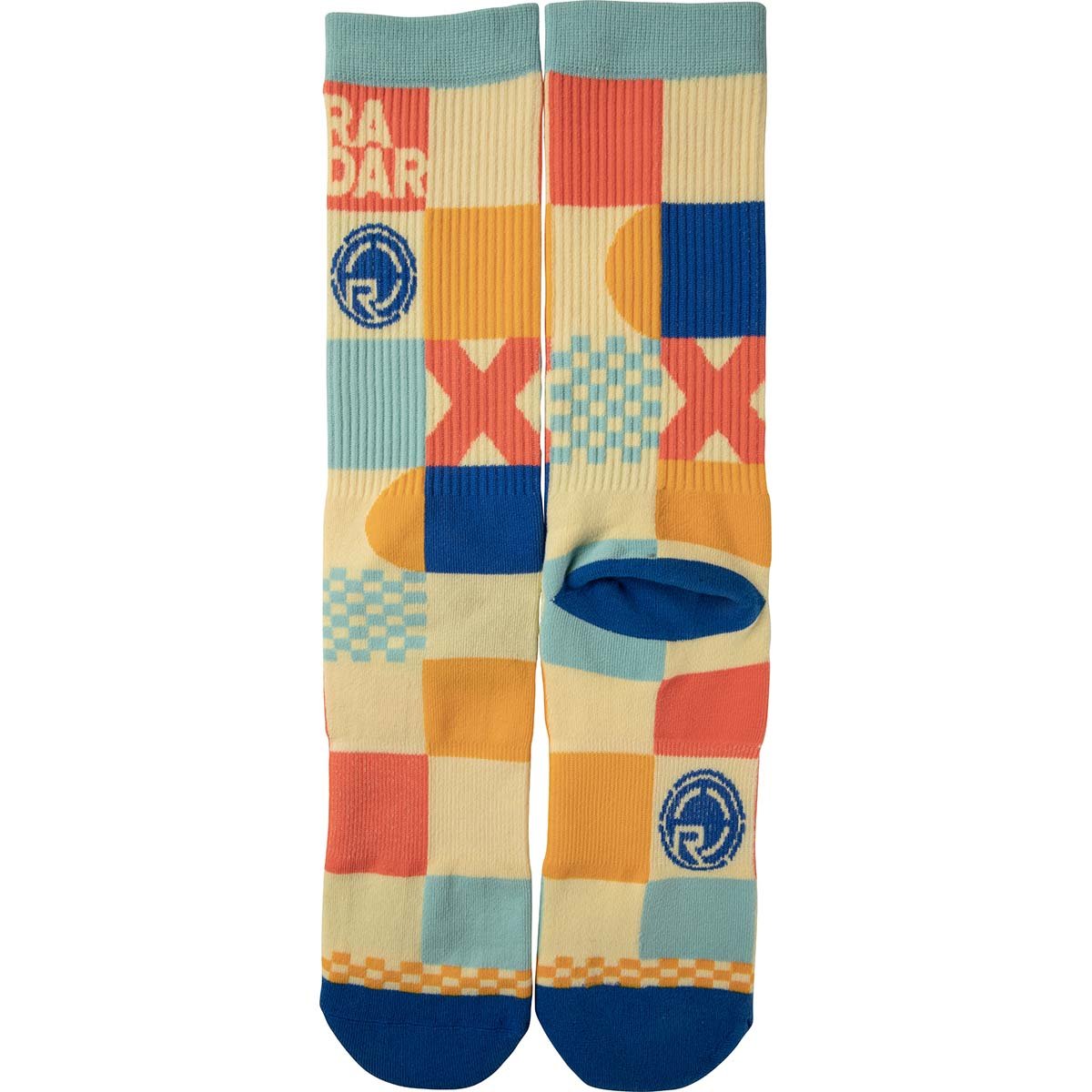 Radar Crew Socks in Disco - BoardCo