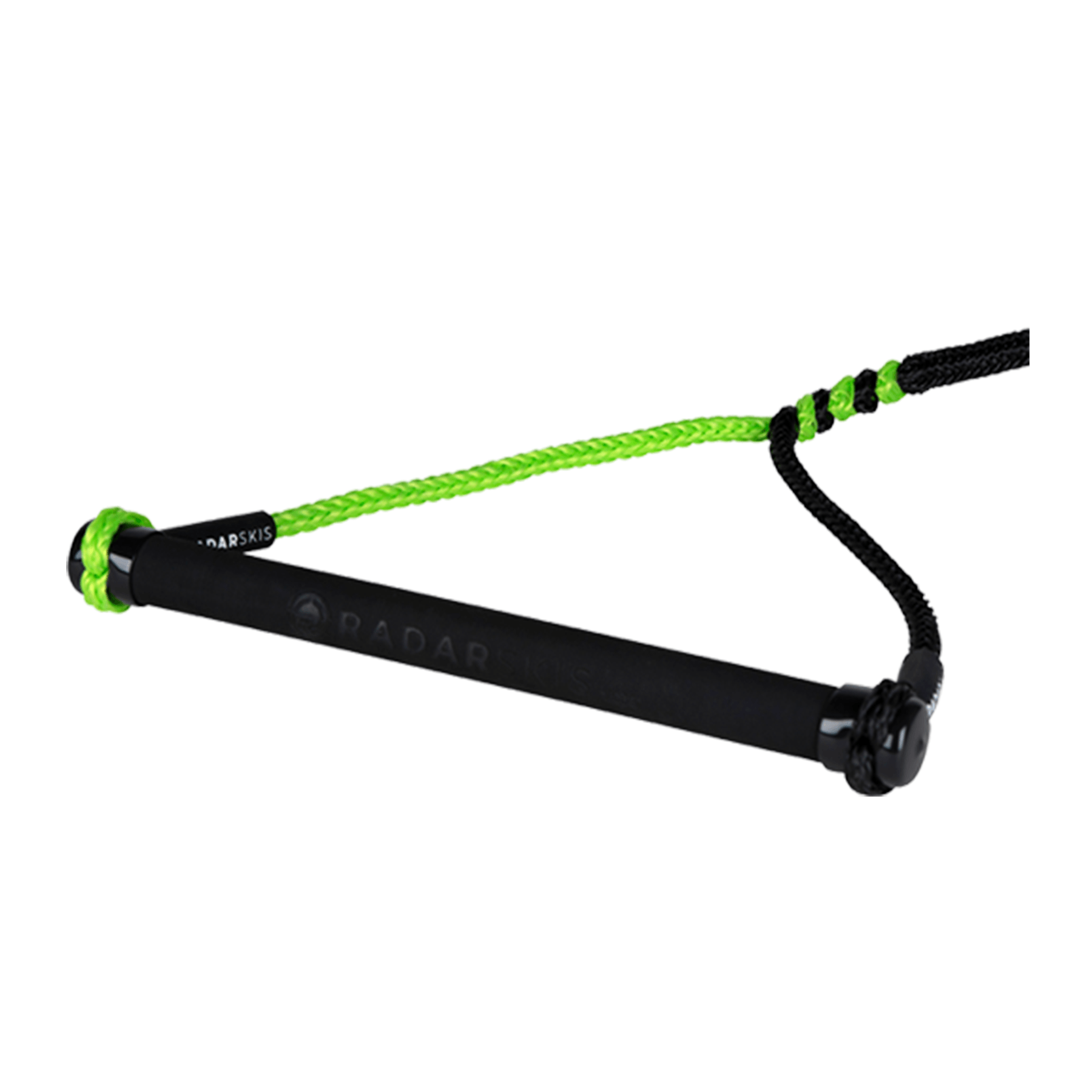 Radar Custom 13 in. Handle 0.940 in. Diam. Ski Handle in Black / Volt Green - BoardCo