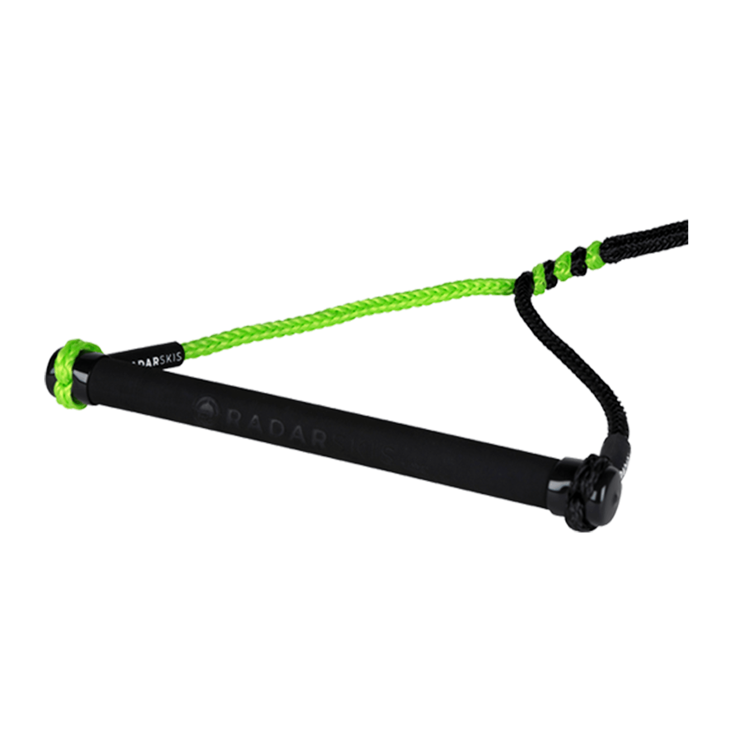 Radar Custom 13 in. Handle 1.062 in. Diam. Ski Handle in Black / Volt Green - BoardCo