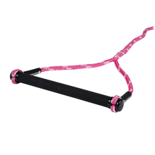 Radar Custom Women's 12 in. Handle 1.0 in. Diam. Ski Handle in Pink / White - BoardCo