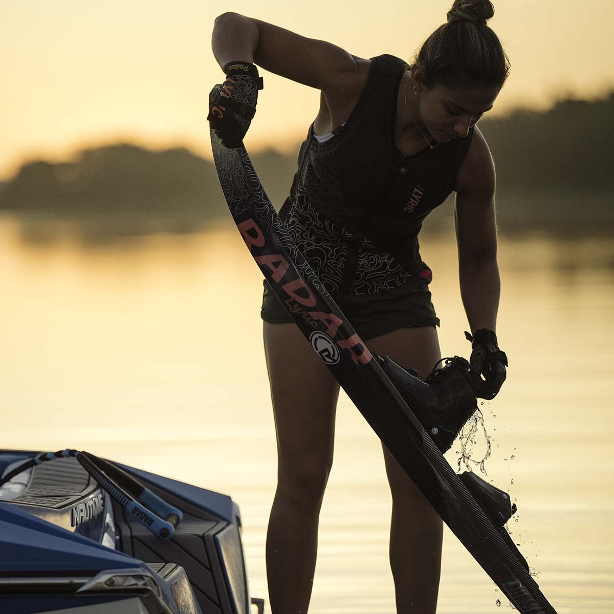 Radar Graphite Lyric Women's Water Ski 2024 - BoardCo
