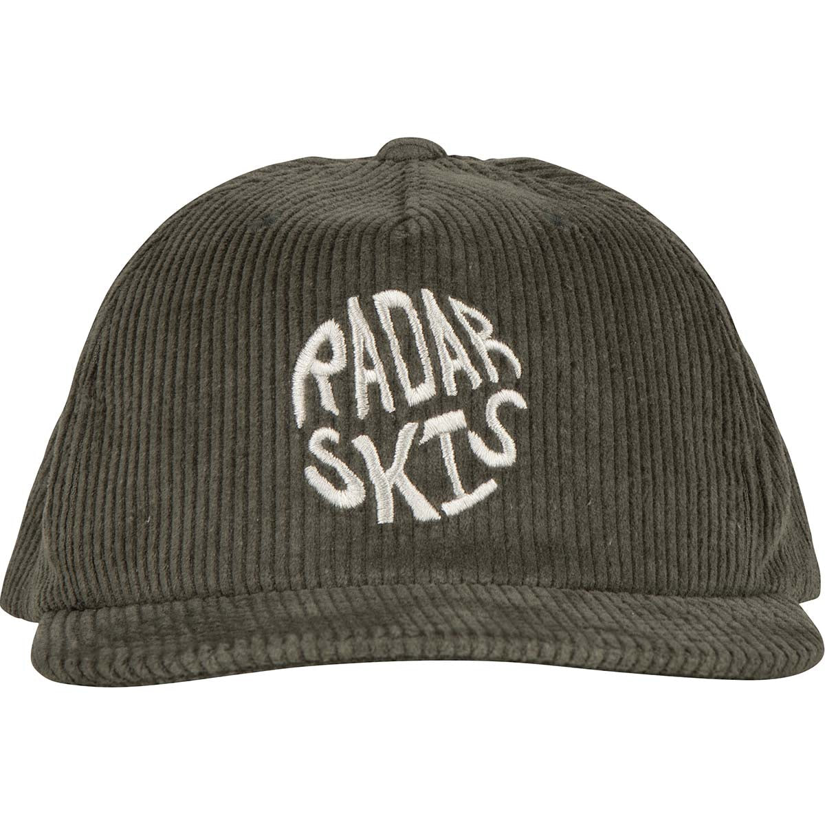 Radar Groovy Snapback Hat in Moss Corduroy - BoardCo