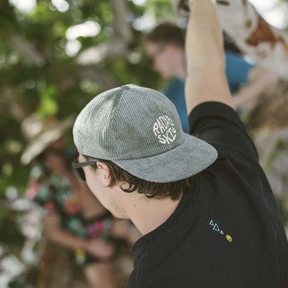 Radar Groovy Snapback Hat in Moss Corduroy - BoardCo