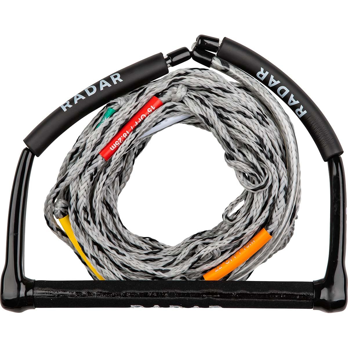 Radar Kneeboard/Freeride 14 in. Diamond Grip Handle w/ 5 Section Mainline - BoardCo
