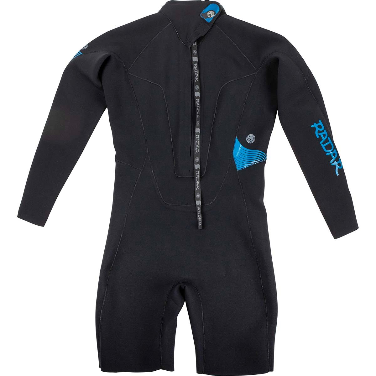 Radar Long Sleeve Shorty Wetsuit in Black - BoardCo
